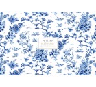 Porcelain Blue-Indigo-Tashi