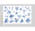 Porcelain Blue-Indigo-Tashi
