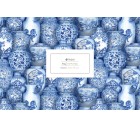 Hand Painted Royal Vase Print Patterns!-Indigo-Tashi