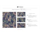 Regal Opulence, Luxurious Tropical Palms and Birds Pattern Design.-Tropicals-Tashi