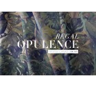 Regal Opulence, Luxurious Tropical Palms and Birds Pattern Design.-Tropicals-Tashi