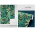 Lush Tropics, Spring Summer Tropical Print-Tropicals-Tashi