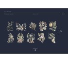 Botanique Chic Print Patterns.-Tropicals-Tashi