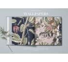 Botanique Chic Print Patterns.-Tropicals-Tashi