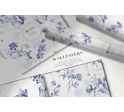 Flores Azules-Indigo-Tashi
