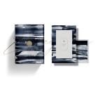 Rustic Navy | Elegant textures-Indigo-Tashi