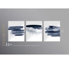 Rustic Navy | Elegant textures-Indigo-Tashi